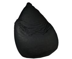 Heunec 671164 Sitzsack, Möbel, Sessel, Schwarz, 220 l