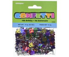 Unique Party 55960 Konfetti, keine Angabe