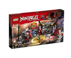 LEGO Ninjago 70640 - Hauptquartier der Motorradfahrer, Bauspielzeug