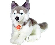 Hermann Teddy Collection 927297 - Plüsch-Husky sitzend, 29 cm