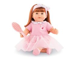 Corolle 9000130230 Mon Grand Poupon Ambre mit roten Haaren 36cm / Französische Puppe mit Charme und Vanilleduft