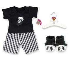 Baue Dein Bears Kleiderschrank 15 Zoll Kleider passen Panda PJ s Bär Kleidung