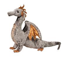 Cuddle Toys 740 Faust SILVER DRAGON Drache silber Kuscheltier Plüschtier Stofftier Plüsch Spielzeug
