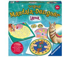 Ravensburger Original Mandala Designer 28519 Midi Mandala-Designer Lama, Mehrfarbig