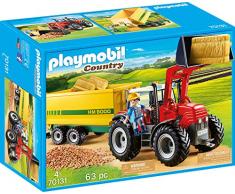 PLAYMOBIL Country 70131 Riesentraktor mit Anhänger, Ab 4 Jahren