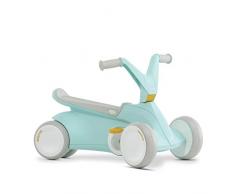 Berg GO² 2in1 Rutschauto | Rutscher und Laufrad, Kinderrutscher, Kinderauto mit Ausklappbare Pedale, Pedal-Gokart, Kinderspielzeug geeignet für Kinder im Alter von 10-30 Monaten (Mint)