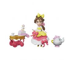 Hasbro Disney Prinzessin B5335ES0 - Disney Prinzessin Little Kingdom Belles Servierwagen, Figuren