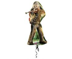 amscan Anagram 3040001 - Folienballon Super Shape, Disney Star Wars, Chewbacca, 43 x 96 cm