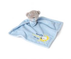 Tiny Tatty Teddy AGB92032 Schmusetuch, Blau