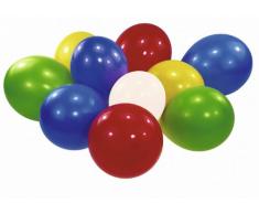 Riethmüller 6434 - 100 Luftballons, Umfang circa 65 cm, regenbogen
