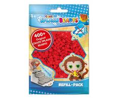 CRAZE SPLASH BEADYS Refill-Set Ersatzperlen rot red Wasserperlen Nachfüllset Bügelperlen ohne Bügeln 11638