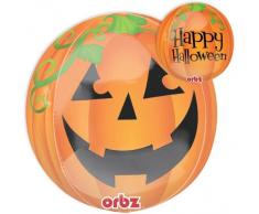 amscan 15 Zoll/38 cm Halloween Kürbis Orbz Folie Ballons