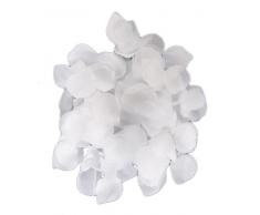 Folat 08841 - Deluxe Streudeko Rosenblätter - weiß - 144 Stk.