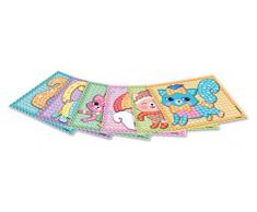 PlayMais 160360 - Card Set Mosaic Dream Kitten, Bastelset