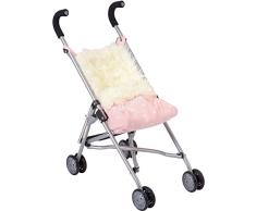 Käthe Kruse 79306 Buggy pink mit Fellsack