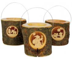 Small Foot Company 3536 - Laterne Rusty, 3-er Set