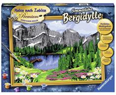 Ravensburger Malen nach Zahlen 28898 Sommerliche Bergidylle