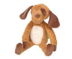 Sigikid Mädchen und Jungen, Kuscheltier Hund Green Collection, Stofftier, empfohlen ab 0 Monaten, braun/weiß, 39334