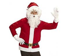 Widmann 14927 Kostüm Weihnachtsmann, Herren, Rot/Weiß, M/L