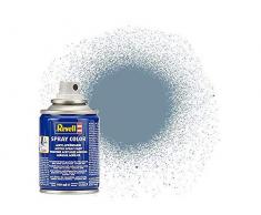 Revell 34157 Spraydose grau, matt Spray Color, Farben in der praktischen 100-ml-Sprühdose
