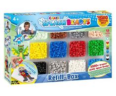 CRAZE SPLASH BEADYS Refill-Box Nachfüllset Boys Ersatzperlen Zubehör Steckperlen Bügelperlen ohne Bügeln 10006