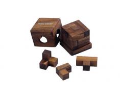 Philos 6206 - Somawürfel, klein, 7 Puzzle Teile, Knobelspiel