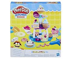 Play-Doh Knet-Konditorei, Spielset mit 8 Play-Doh Farben, 56g-Dosen, Knete für fantasievolles und kreatives Spielen