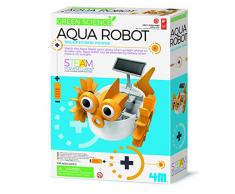 4M 68632 Wasser Roboter Solar Hybrid-Green Science, Bunt