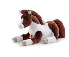 Trudi 23515 Plüsch Pferd, Weiß/Braun