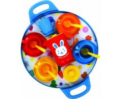 Gowi 454-11 Kaffeeservice Lyon rund, 18teilig, Teeservice