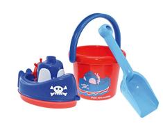Gowi 558-48 Sand Set Dampfer, 3teilig, Sandkästen und Sandspielzeug
