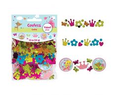 amscan 361623 34 G Woodland Prinzessin Konfetti (Pack von 3)