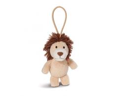 Nici 43610 Anhänger Löwe mit elastischer Schlaufe, 8 cm, braun