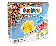 PlayMais 160444 - PlayMais Mosaic Dream Mermaid Bastelset