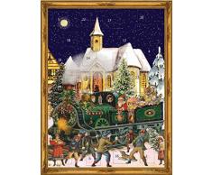Adventskalender Weihnachtszug viktorianisch