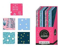 Baggy Geschenkpapier, mehrfarbig, Einzige (astroeuropa ast7214)