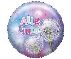 Karaloon F81200P Folienballon Alles Gute- Pusteblume