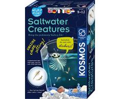 KOSMOS 616632 Fun Science - Wuselnde Salzkrebse mehrsprachige Version (DE, EN, FR, IT, ES, NL) Erwecke die Urzeit zum Leben, Experimentierset für Kinder