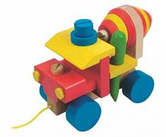 Hape International Woddy_ Auto Werkzeug BAUSATZ z. Schrauben MOTORIK Holz LKW Holzspielzeug