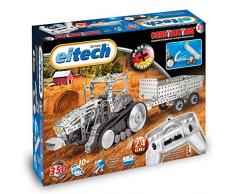 Eitech 00023 - Metallbaukasten RC Traktor mit Anhänger, 2.4 GHz