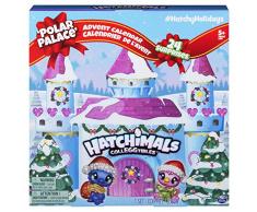 Hatchimals 6044284 - CollEGGtibles Polarpalast - Adventskalender mit 10 exklusiven Hatchimals und mehr als 24 Überraschungen