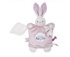 Kaloo K960286 Imagine Handpuppe Schmusetuch Hase 20 cm, Rosa