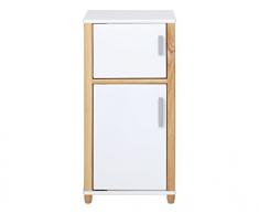 Betzold 56690 - Kühl- und Gefrierschrank für Kinderküche, Spielküche, Kühlschrank, Modulküche, Kinderspielküche, für Kinder ab 2 Jahren