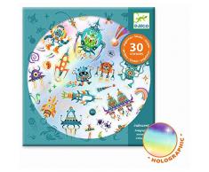 DJECO Intergalaktische Aufkleber Luftballons UNISEX-INFANTIL, mehrfarbig (39265)