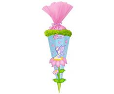 Ursus 9870003 - Schultüten Bastelset, Easy Line Elfe, 6-eckig, 68 cm