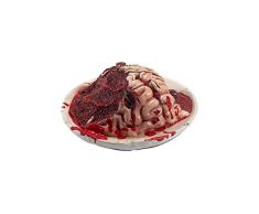 Smiffys SMIFFY S 48210 Bolzenschneider Latex blutig Gourmet verrotten Brain Teller Prop, rot, one Size