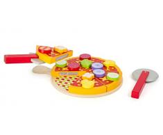 Small Foot 11063 Schneide Set aus Holz, mit Klettverschlussfunktion Spielzeug, Mehrfarbig