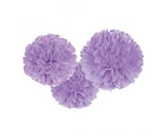 amscan Fluffy Dekobälle, Lila