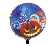 Idena 38210 Folienballon Happy Halloween, Bunt