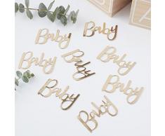 Ginger Ray Gold Foiled Baby Shower Konfetti